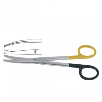 TC Mayo-Stille Dissecting Scissor Curved Stainless Steel, 17 cm - 6 3/4"
